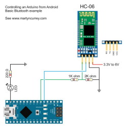 Turning a LED on and off with an Arduino, a HC-06 and Android – Martyn ...