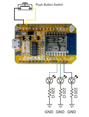 Esp8266 And The Arduino Ide Part 7: More Controls. 3 Leds – Martyn Currey